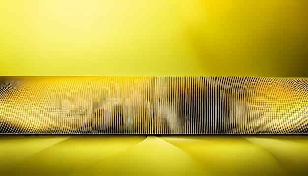 Yellow background with line and blur with gradient background