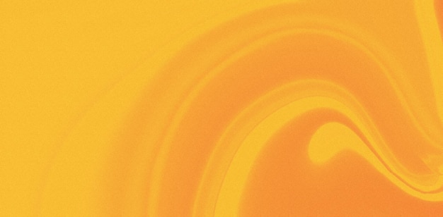 A yellow background with swirls and circles in the center.