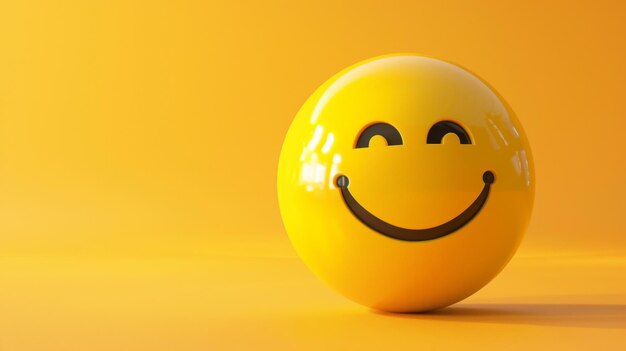 a yellow ball with a smiley face on it