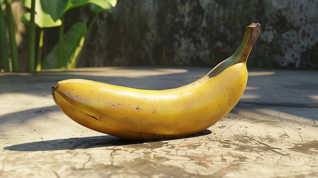 a yellow banana with the word quot b quot on it