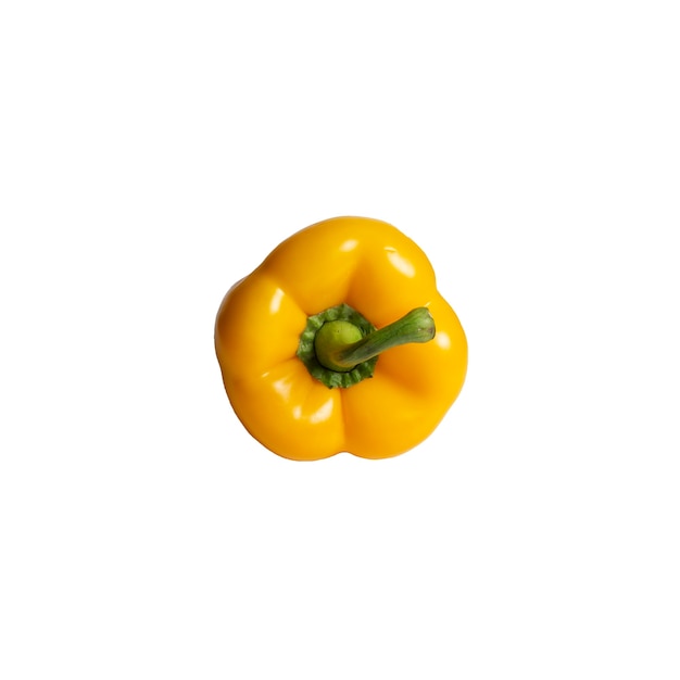 Yellow bell pepper vegetarian food pepper for salads vegetarian raw