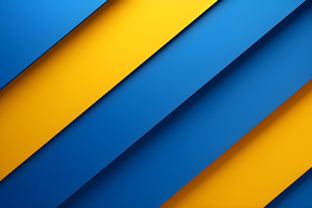 yellow and blue abstract background Subtle abstract background pale geometric pattern AI generate