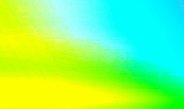 Yellow blue and green mixed gradient banner background