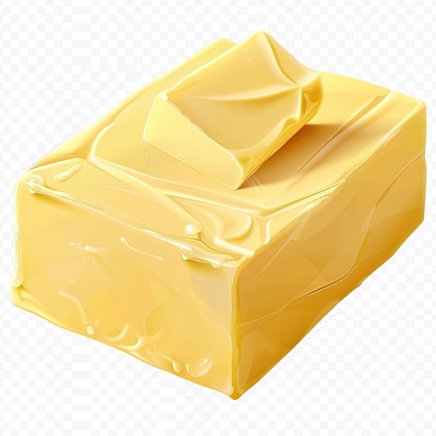 Photo a yellow box of cheese with a piece of cheese on it