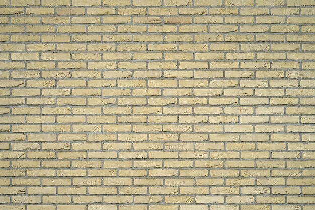 Yellow brick wall background