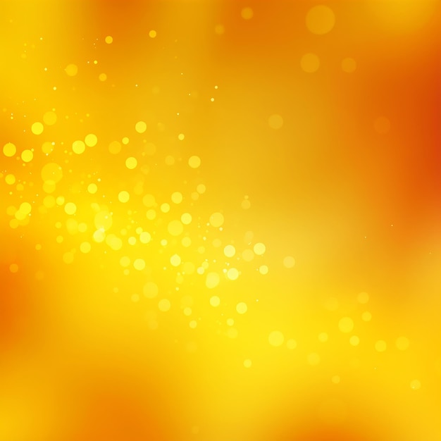 Yellow bright abstract background with glow effect bokeh gradient AI generated