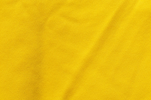 Yellow color fabric cloth polyester texture and textile background