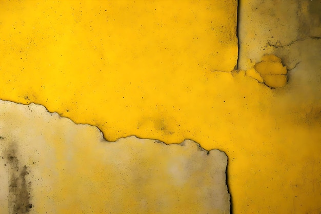 Yellow concrete background