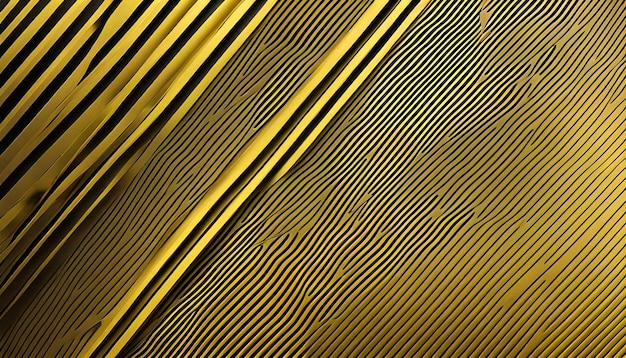 Yellow diagonal geometric striped background