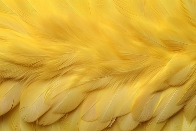 Yellow Feathers Background Yellow feathers pattern feathers background feathers wallpaper bird feathers pattern AI Generative