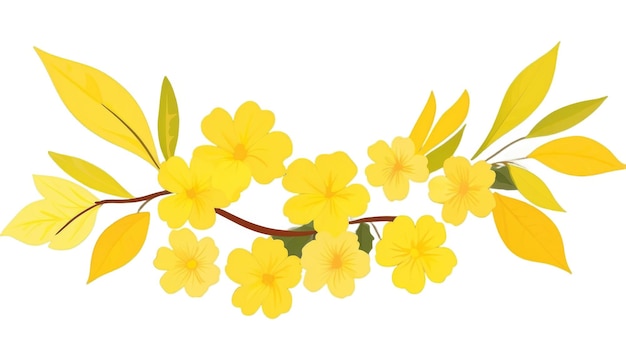 Yellow Floral Artwork