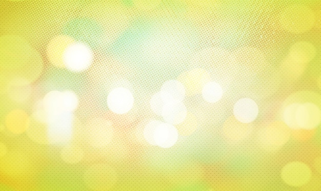 Yellow gradient bokeh background with copy space for text or image