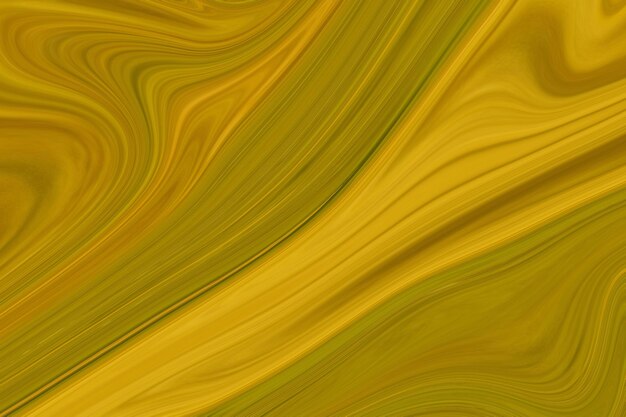 A yellow and green background with a yellow swirl.