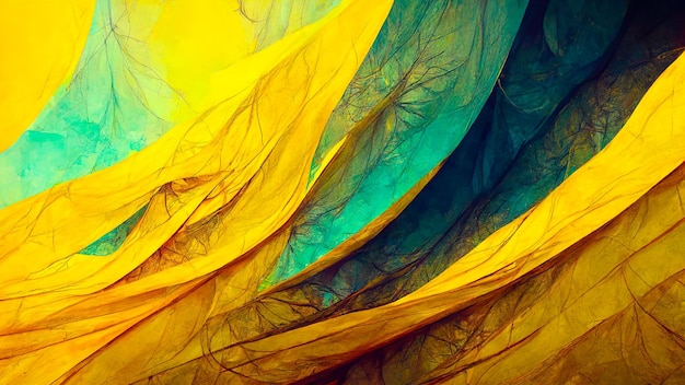 Yellow hypnotic abstract lines wallpaper background design super bright colors juicy natural texture