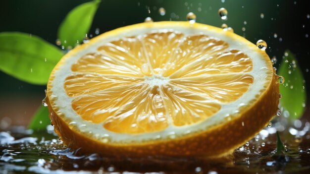 Yellow Lemon HD 8K background Wallpaper Stock Photographic image