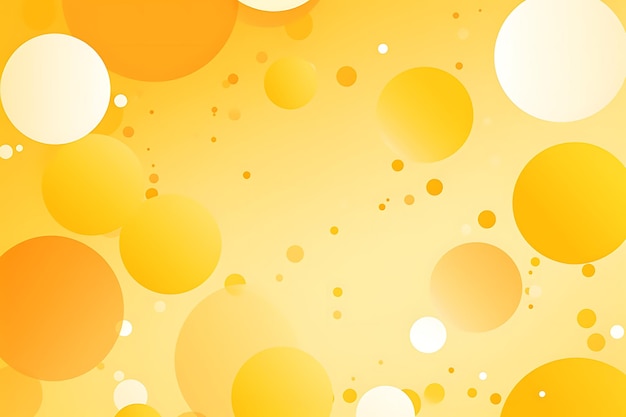 Yellow and orange background with halftone dots