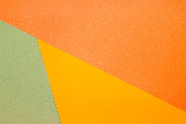 yellow, orange and green paper background