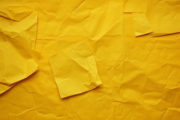 Yellow Paper Texture Ai generative