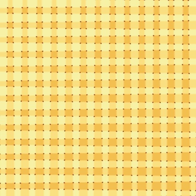 A yellow paper with a yellow background with a pattern of dots