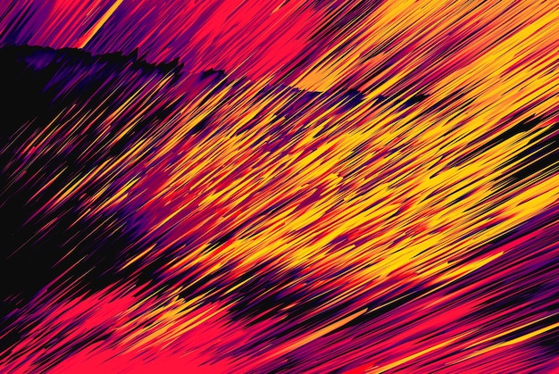 yellow and pink colorful abstract energy texture with simple tech motion offset lines