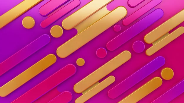 Yellow and purple abstract surface