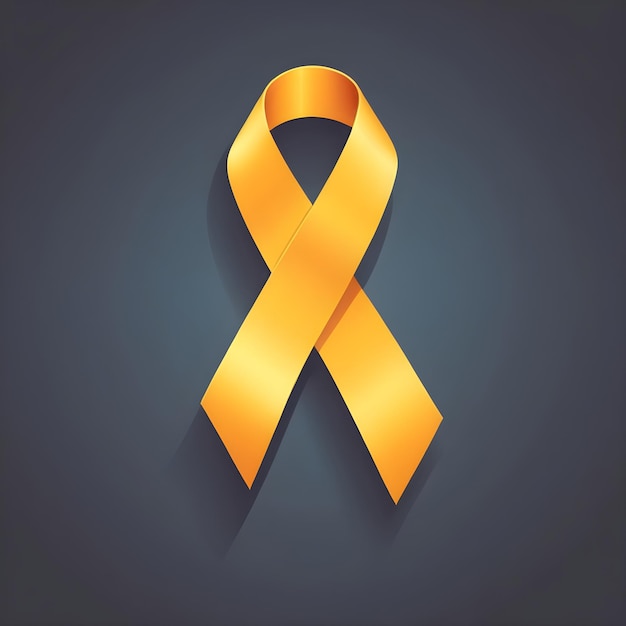 YELLOW RIBBON CANCER AWARENESS KANDUNG KEMIH