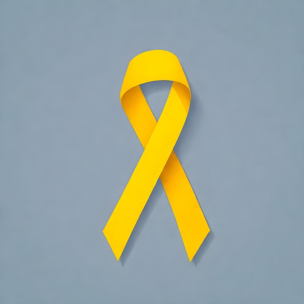 YELLOW RIBBON CANCER AWARENESS KANDUNG KEMIH