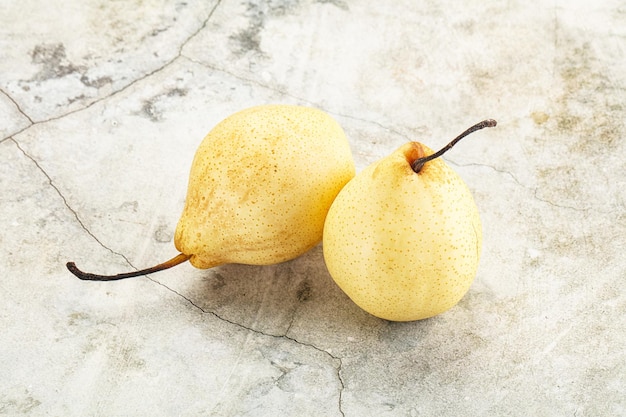 Yellow ripe sweet Chinese pear