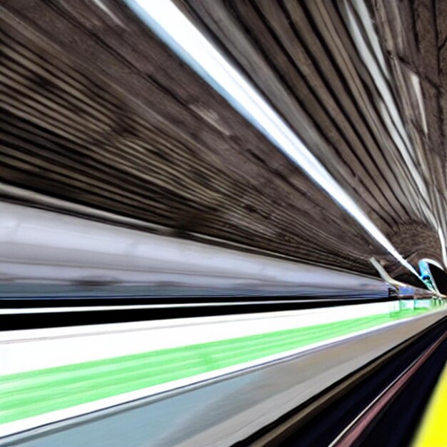 a yellow sign that says quot train quot is on the tracks