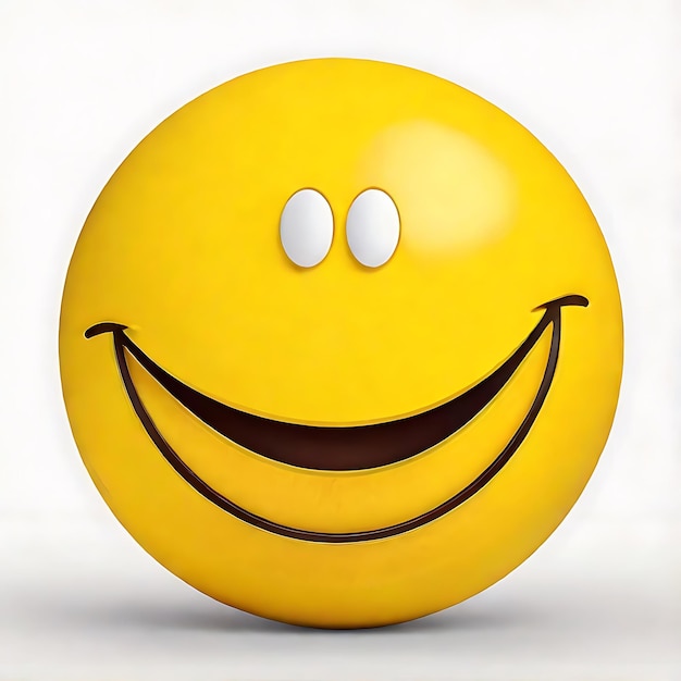 Yellow smiley face emoji