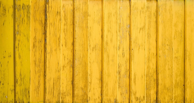 yellow wall wooden texture background