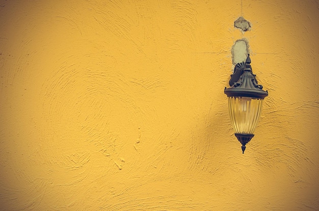 Yellow wall