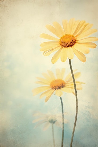 A yellow wild flowers background