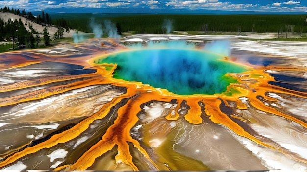 Yellowstone National Park Wyoming USA