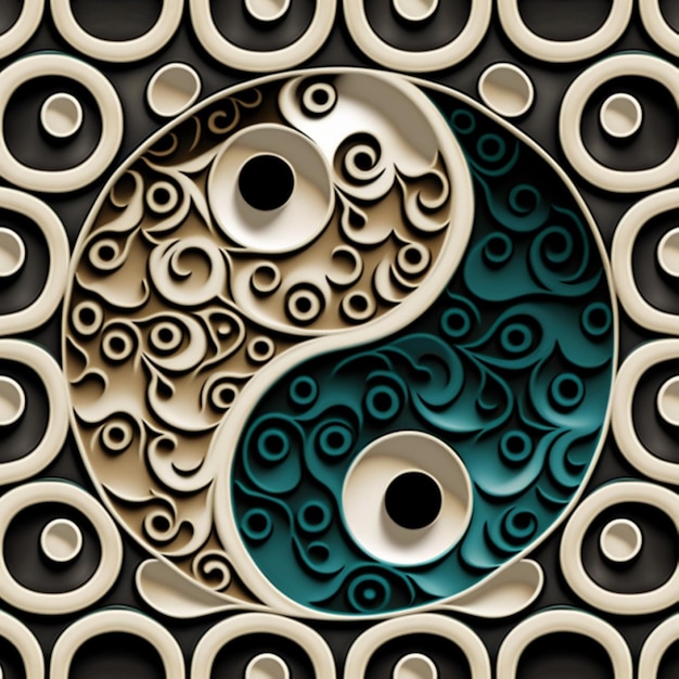 yin yang pattern