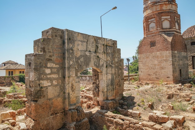 Yivliminare Mosque in Antalya Turkiye