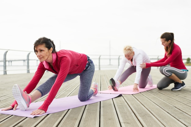 Yoga Class for Mature Women