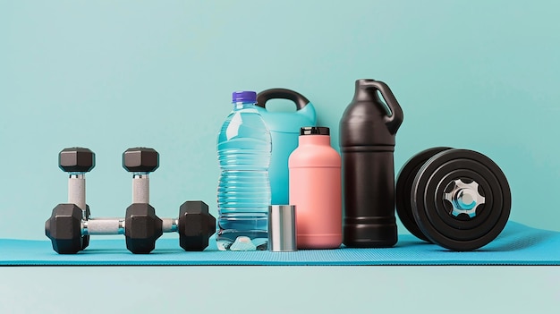 Yoga Essentials for Women Includes Mat Water Bottle and Accessories