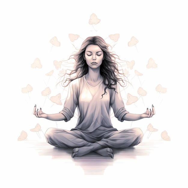 Yoga girl meditation meditation yoga