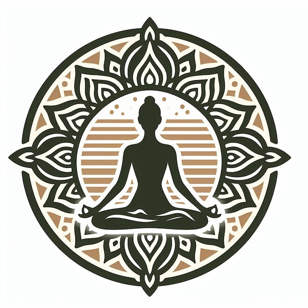 A Yoga logo design