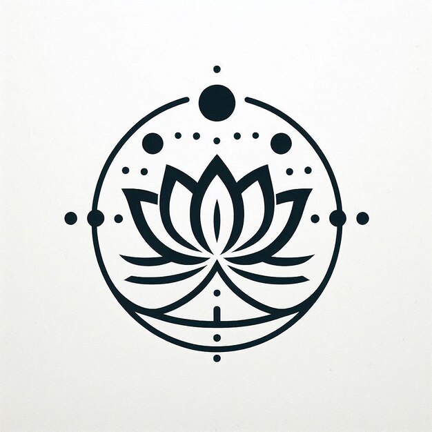 A yoga logo design