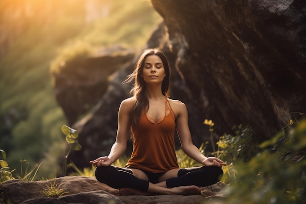 Yoga in nature