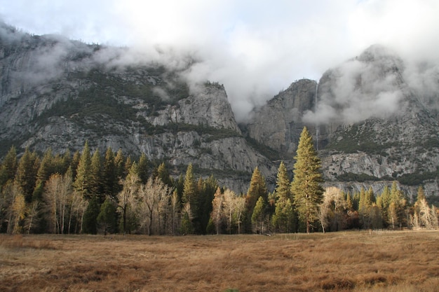 Yosemite national park in the fall