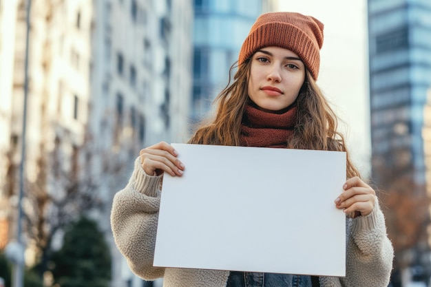 Young activist taking action