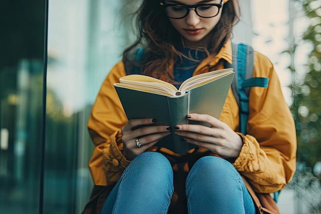 Young adult traveling with vaccination passport