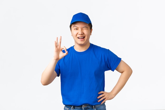 Young Asian man posing in the studio