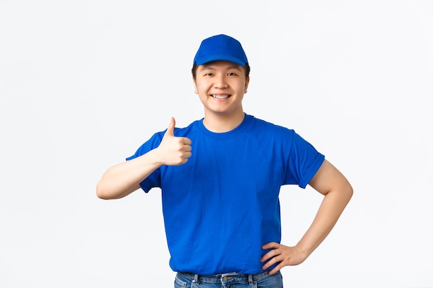 Young Asian man posing in the studio