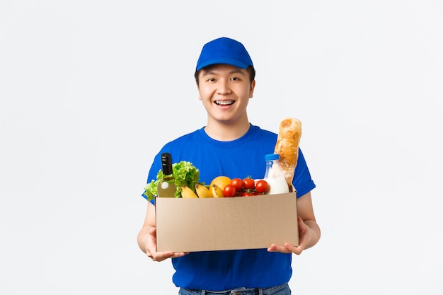 Young Asian man posing in the studio