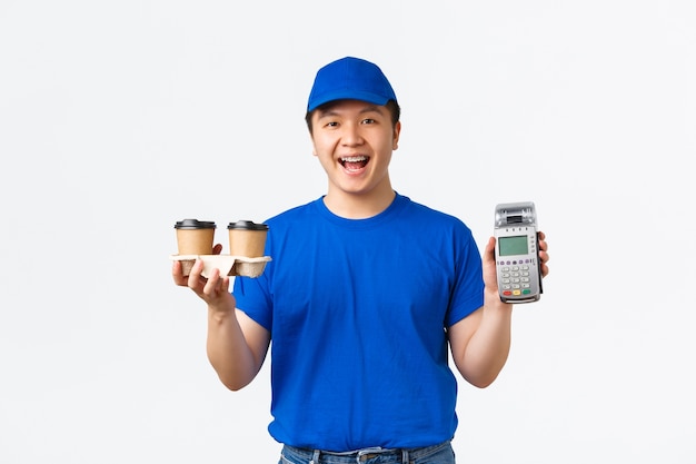 Young Asian man posing in the studio