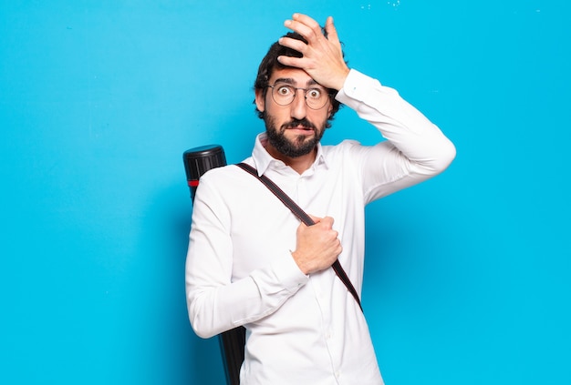 Young bearded man